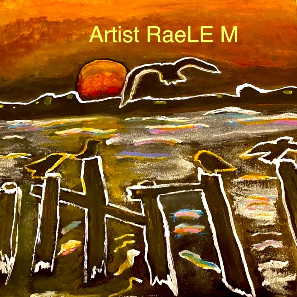 GALVESTON ISLAND SERIES 
After the Storms (Peace Comes Again)11x 14 
Mixed Media